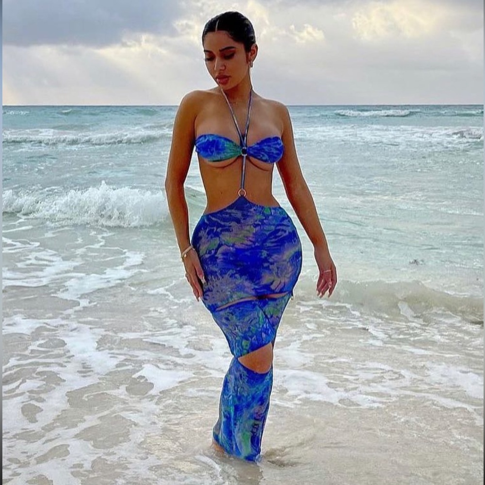 RXCH O-Ring Maxi Dress